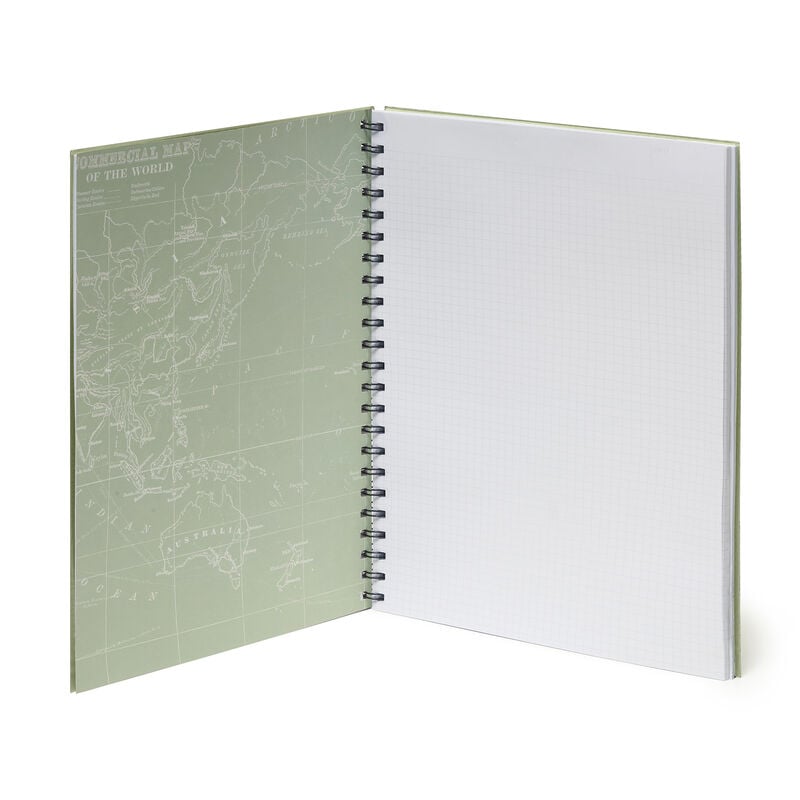 Trio - Caderno espiral 3 em 1 - Maxi - Formato A4