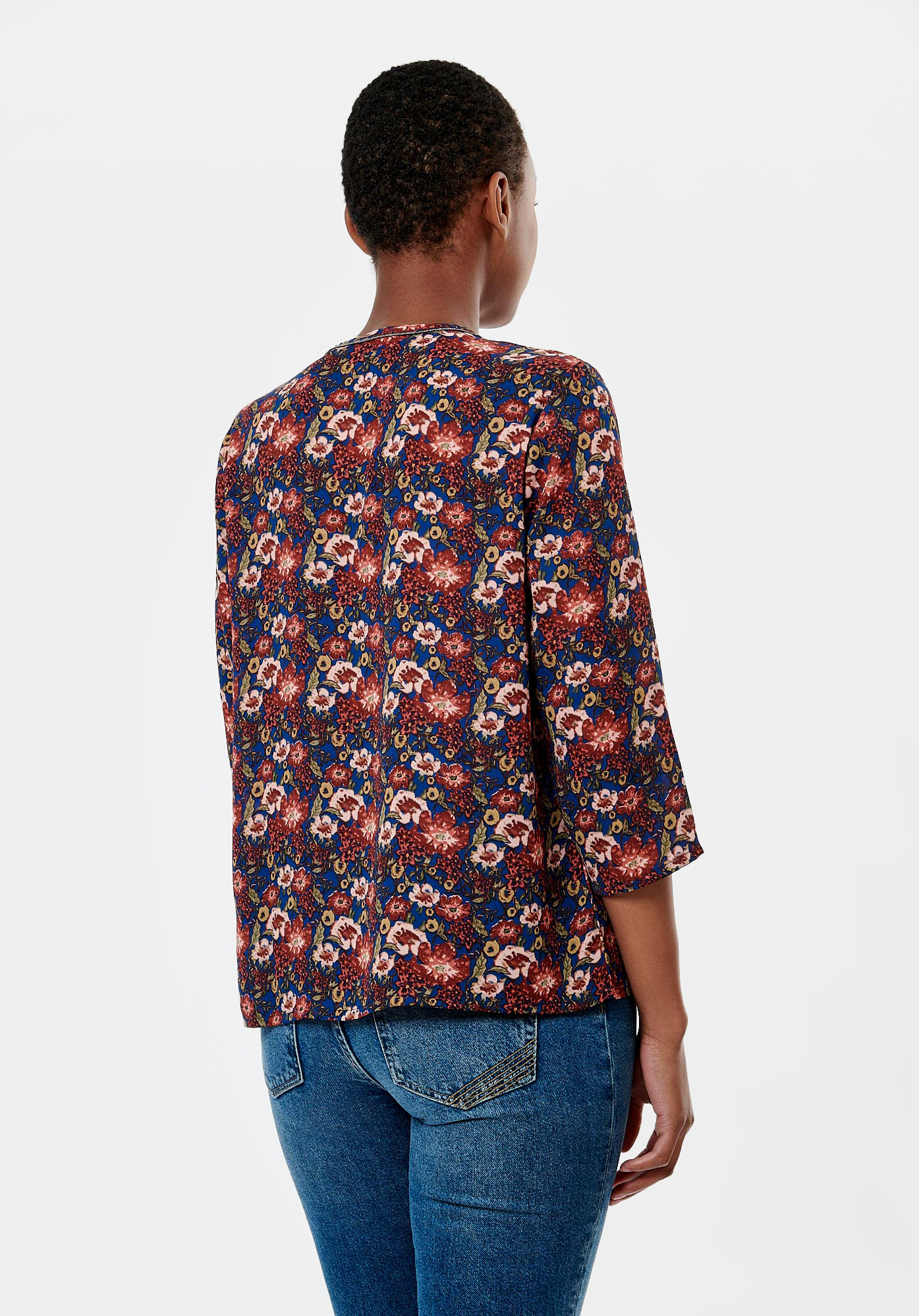 BARCY  Blouse fleurie femme