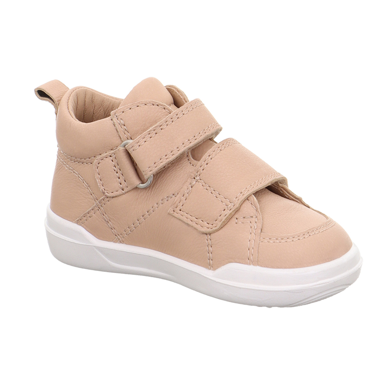 SUPERFREE - BeigeSneaker high mit Klettverschluss