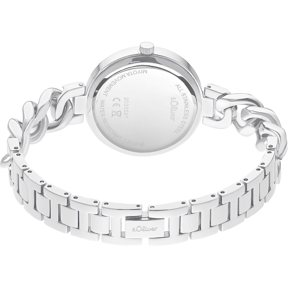 s.Oliver Montre pour femme Acier inoxydable Montre