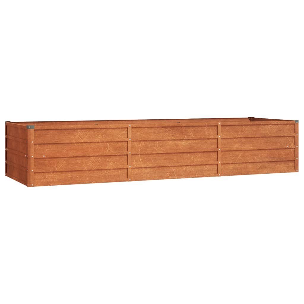 vidaXL Hochbeet Hochbeet Rostig 240x80x45 cm Cortenstahl (1 St)