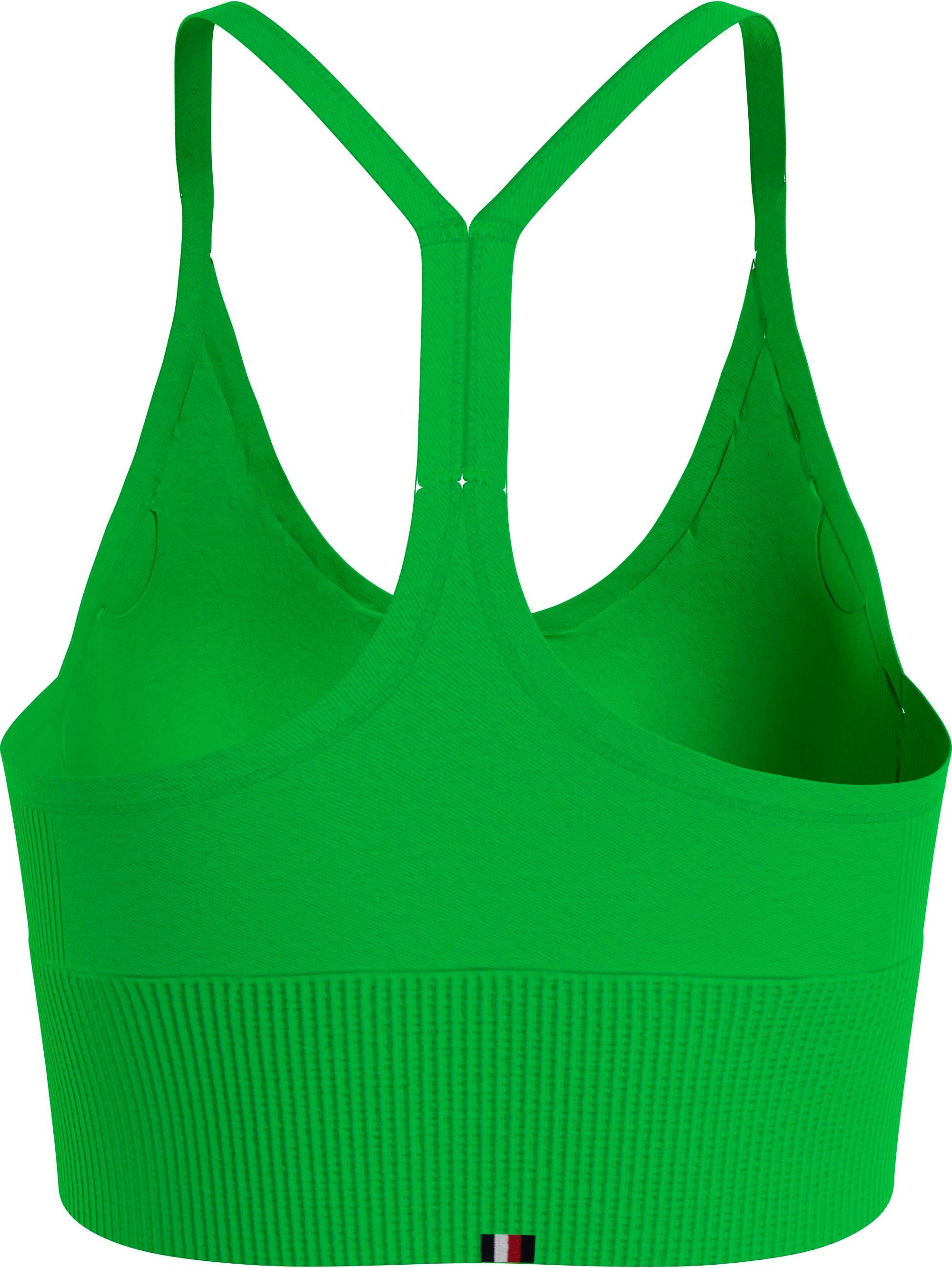 Tommy Hilfiger Sport Sport-Bustier ESSENTIALS LOW INT SEAMLESS BRA mit Trägern für leichten Halt