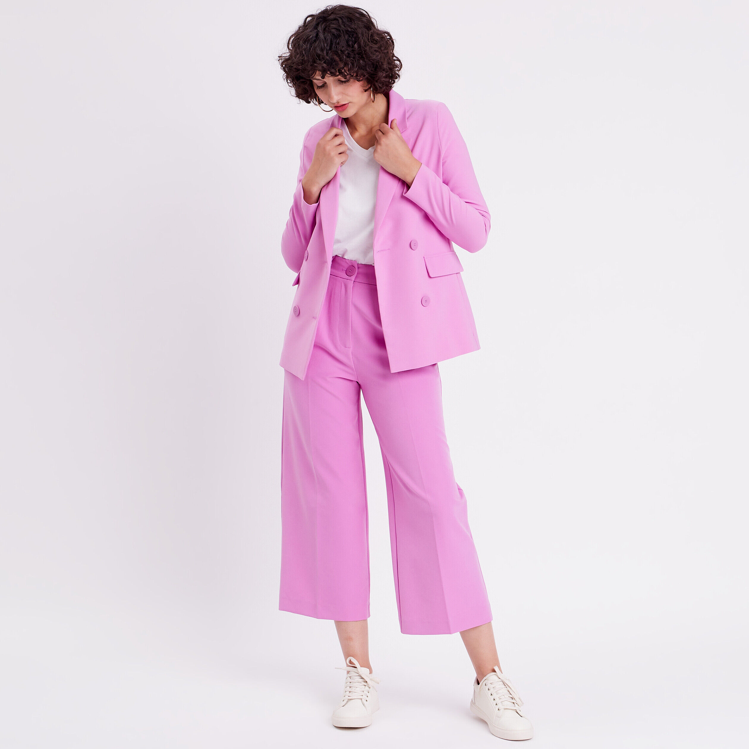 Veste blazer violet femme | Cache Cache