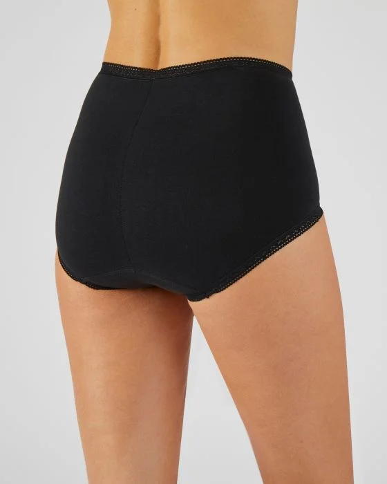 Culotte maxi, en coton strech