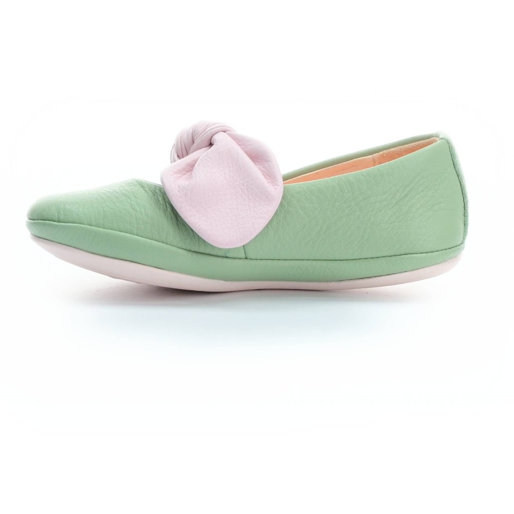 Camper Sella Aigo Green Ballerinas (K800434-010) K
