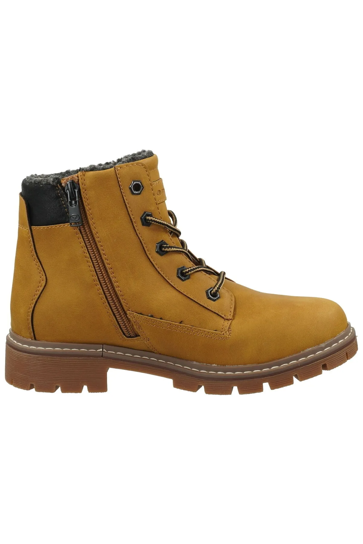 Tom Tailor  Stiefelette - Braun - Blockabsatz