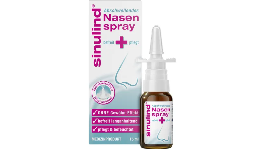 Sinulind abschwellendes Nasenspray 15 ml