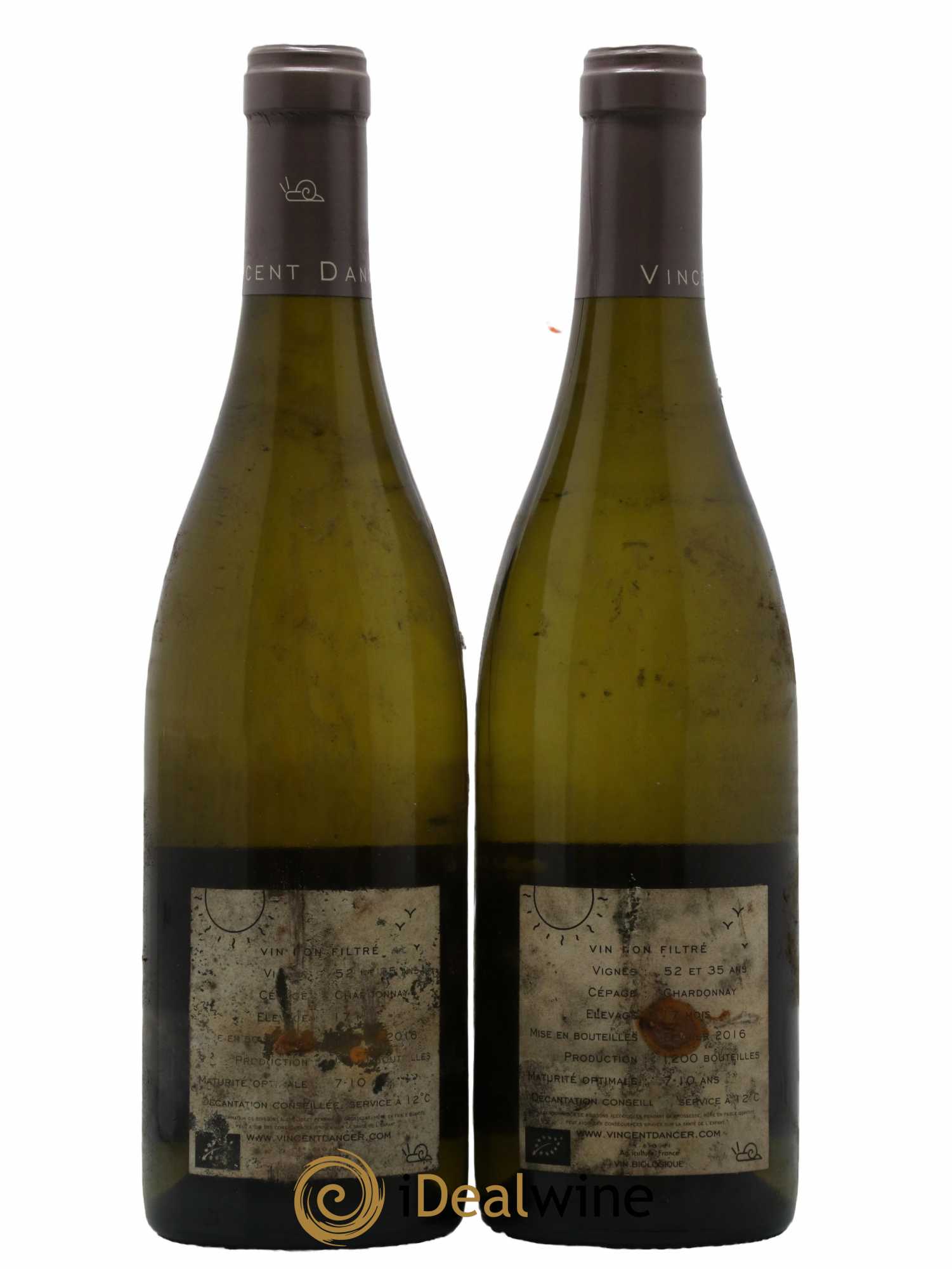 Meursault 1er Cru Perrières Vincent Dancer  2014 - Lot de 2 Bouteilles