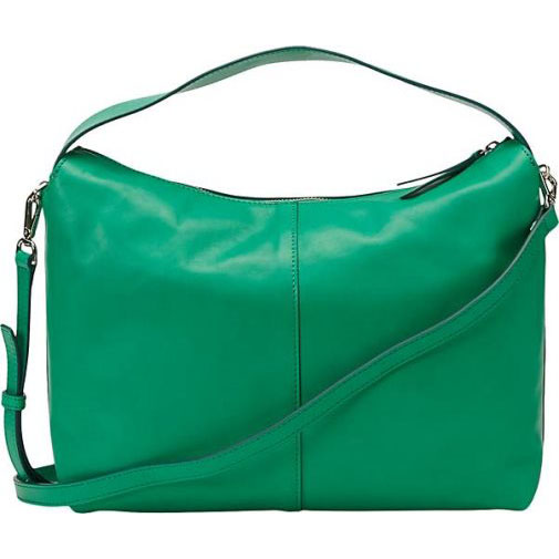 Marc O'Polo Hobo Bag medium aus softem Rindsleder