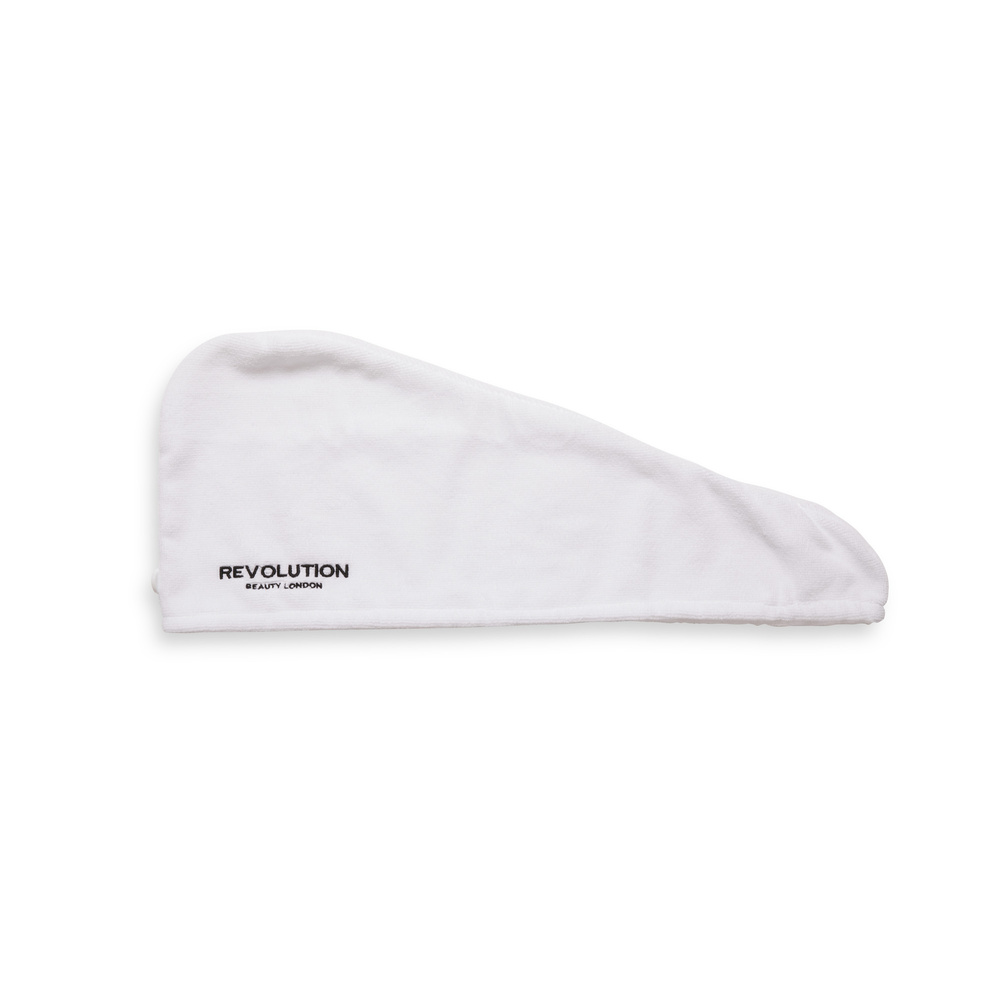 revolution hair Revolution Hair 2pk Microfibre Hair Wrap Black/White Wrap cheveux