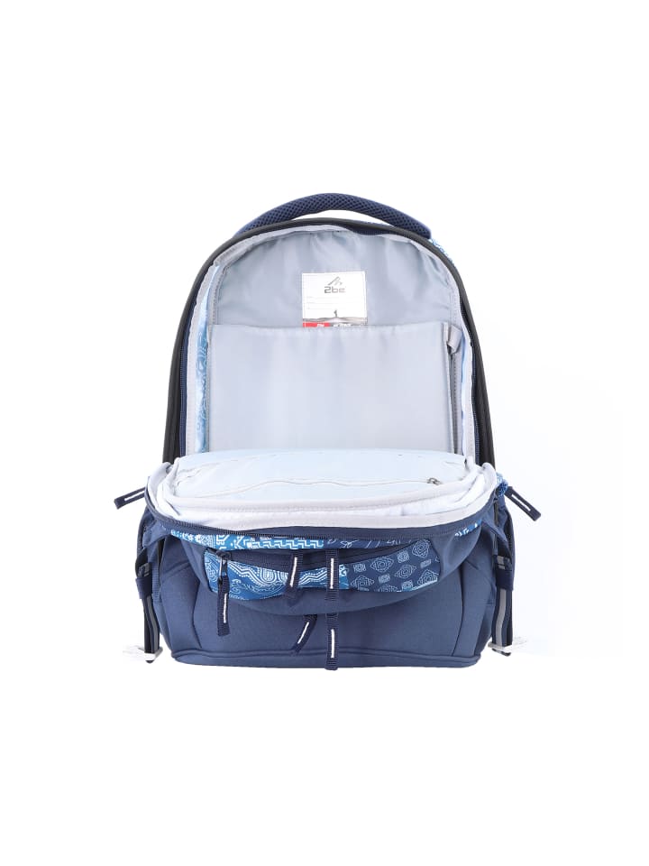 2Be Schulrucksack in blau günstig kaufen onesize