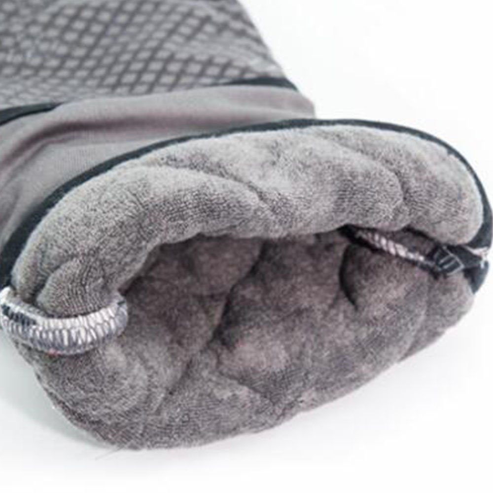 COUNJOYING Topfhandschuhe Ofenhandschuh Hitzebeständig Topfhandschuhe Handschuh Grau 1 Paar