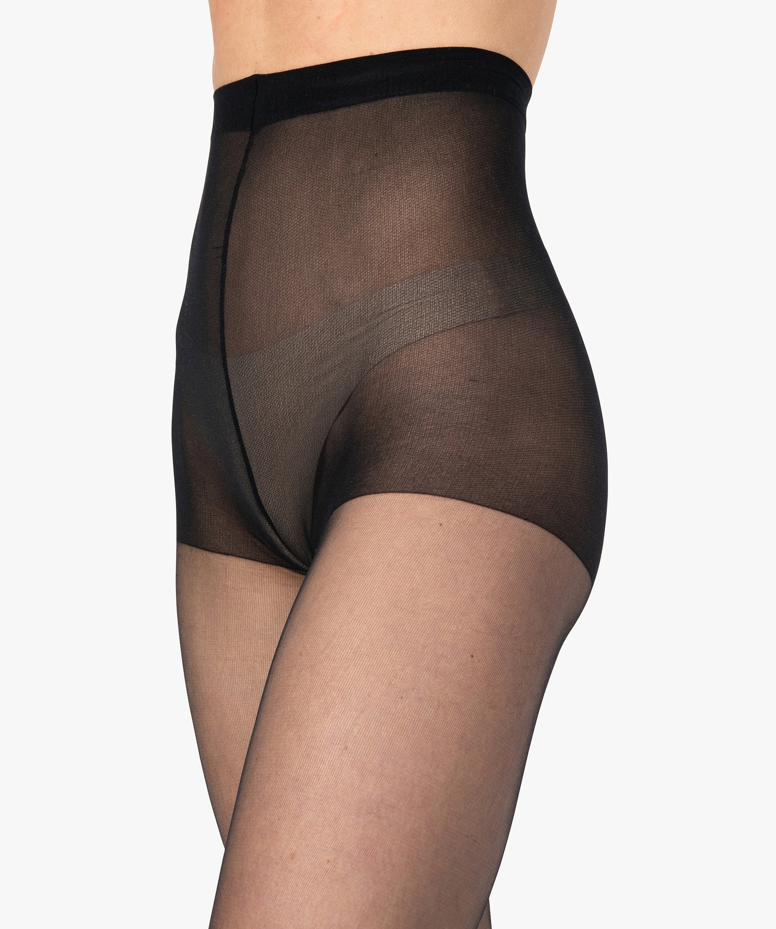 Collants femme voile 15 deniers (lot de 3) noir | GEMO