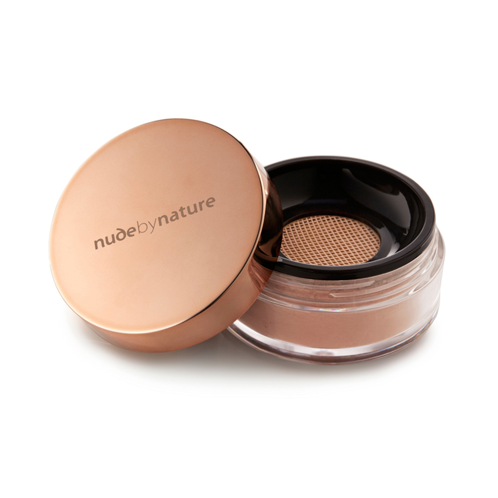 Nude by Nature Fond de Teint Poudre Libre Éclat Fond de Teint Poudre Libre