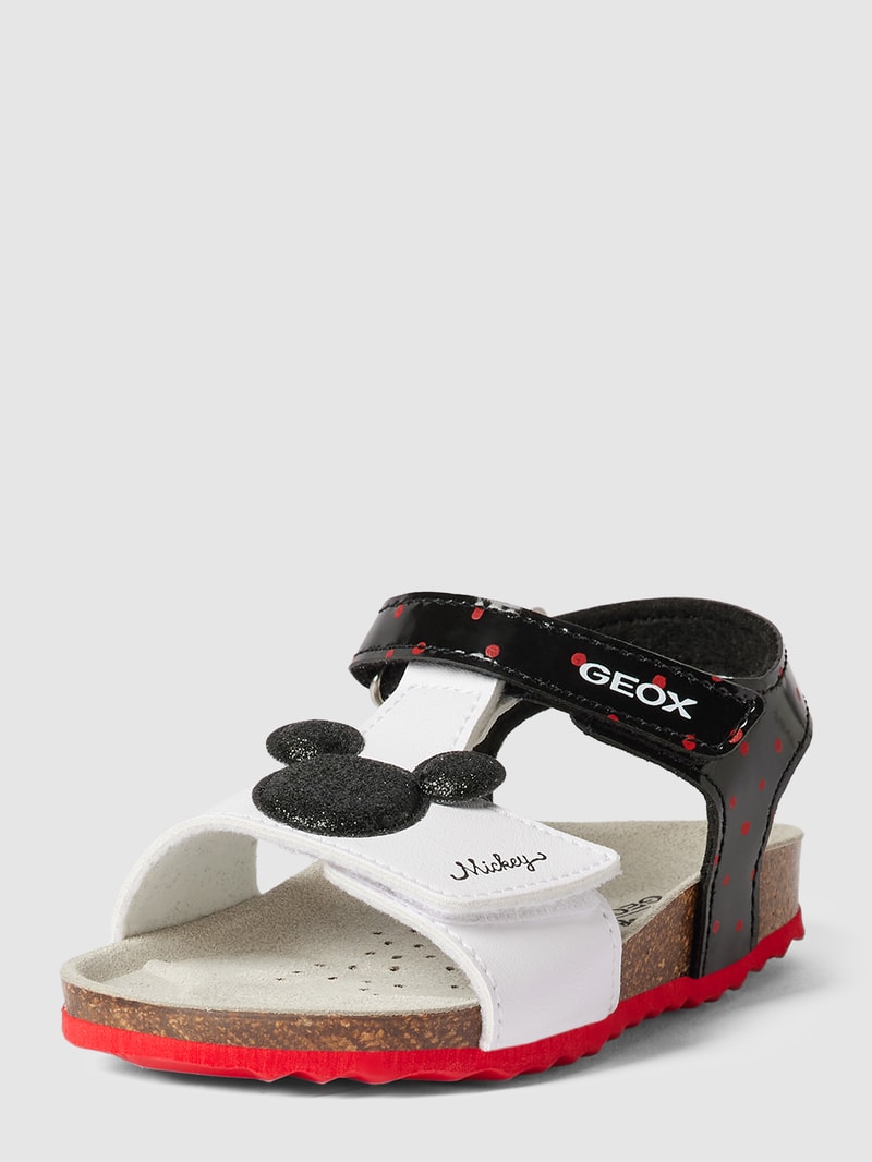 Sandalen mit DS®-Details in weiß