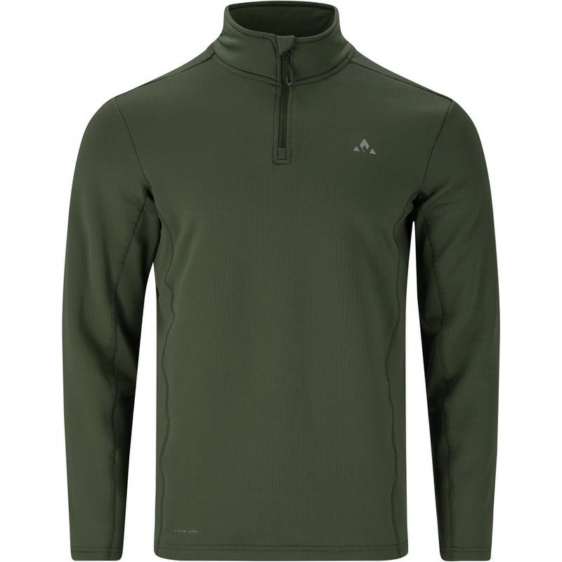 Whistler Kalle M Waffle Midlayer Langarmshirt Herren