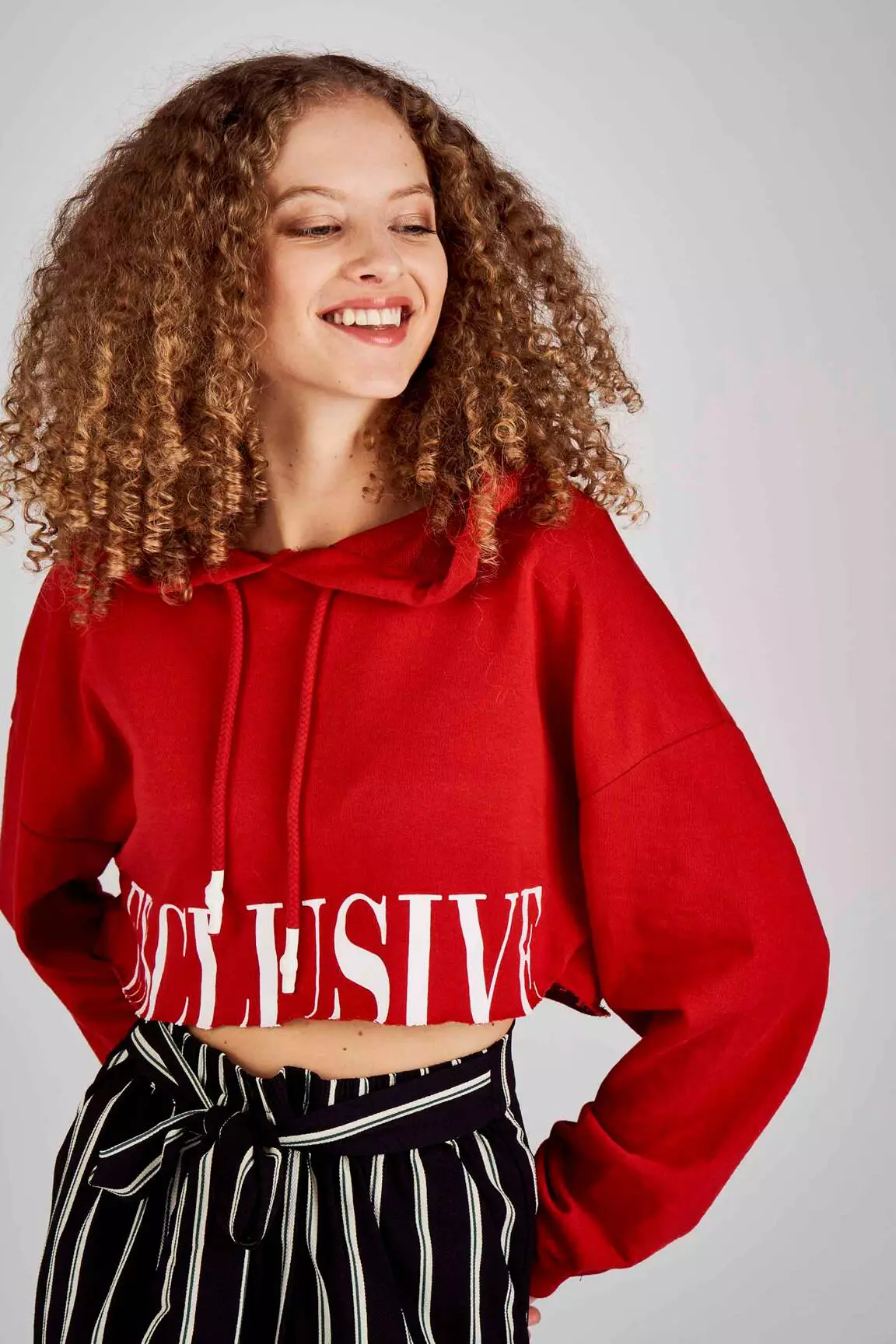 Tally Weijl Sweats Femme couleur rouge