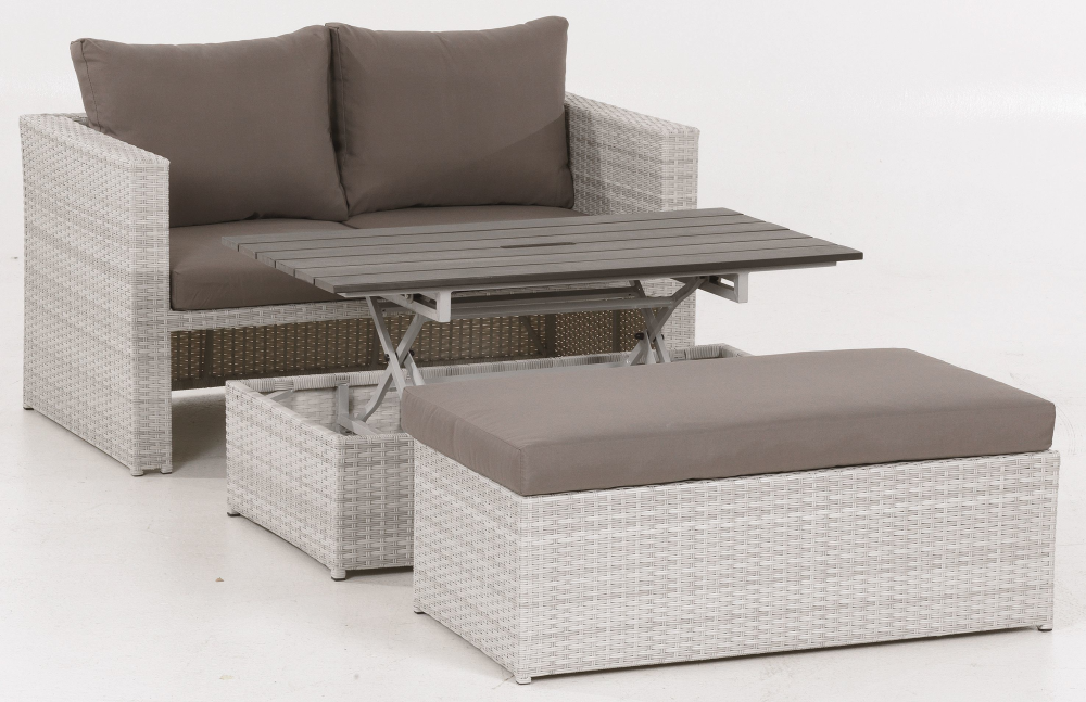 Gartenlounge Set Arne 3-teilig