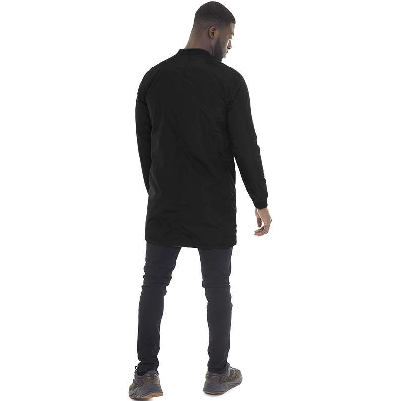 BRAVE SOUL Robinson Bagde Herren Kurzmantel MJK-ROBINSONBADG BLACK