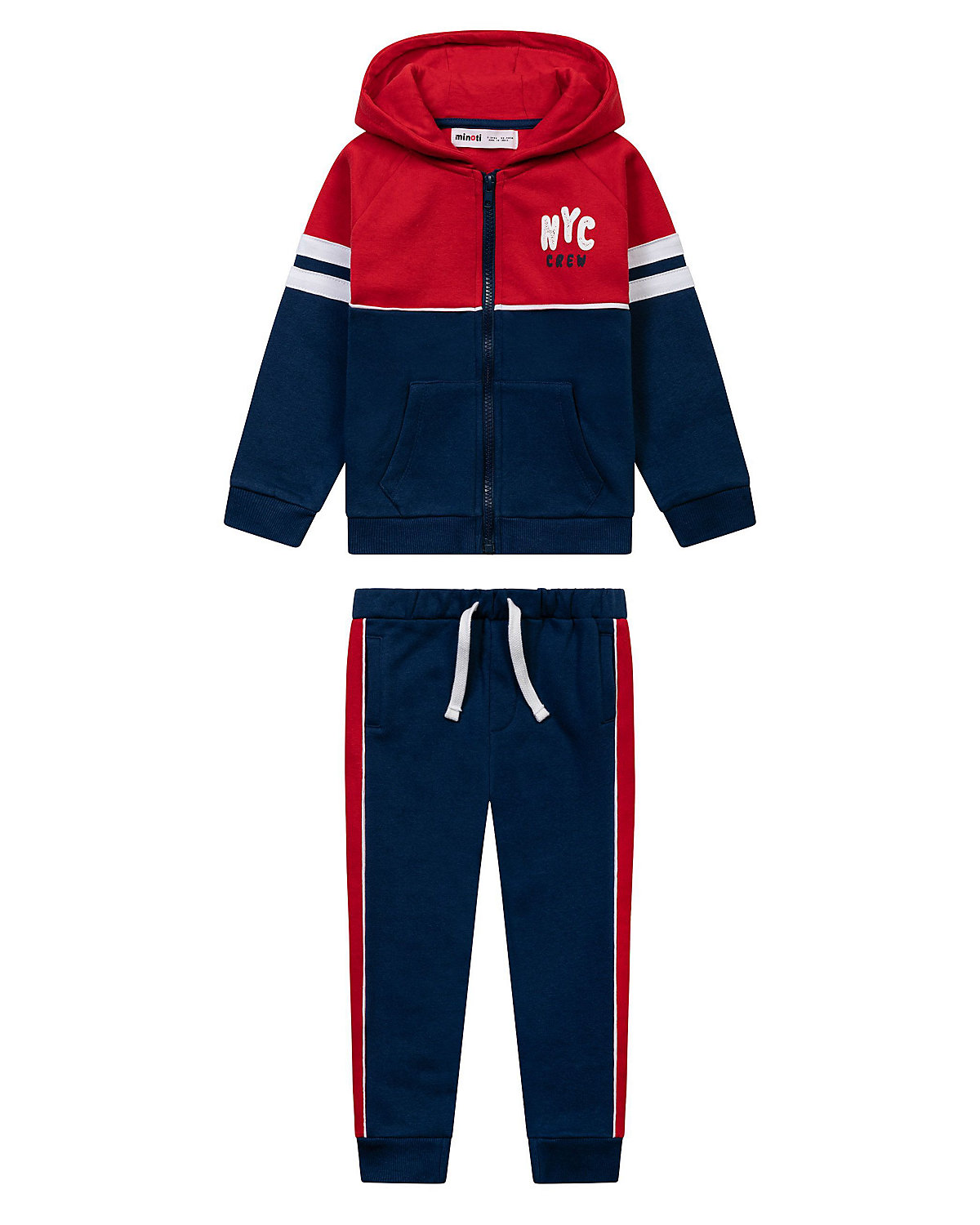 Cut And Sew-Trainingsanzug mit Kapuze für Jungen ( 3m-3y )