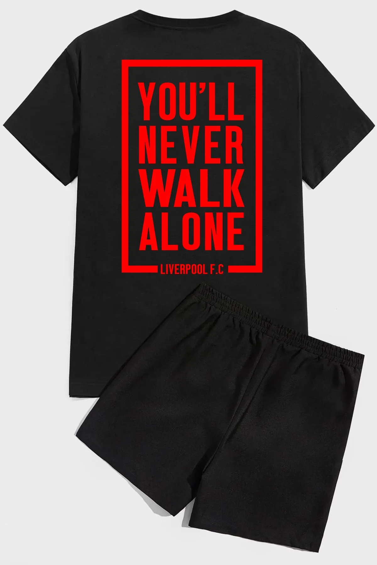 uyguntarz  Shorts-Set mit L.F.C-Print