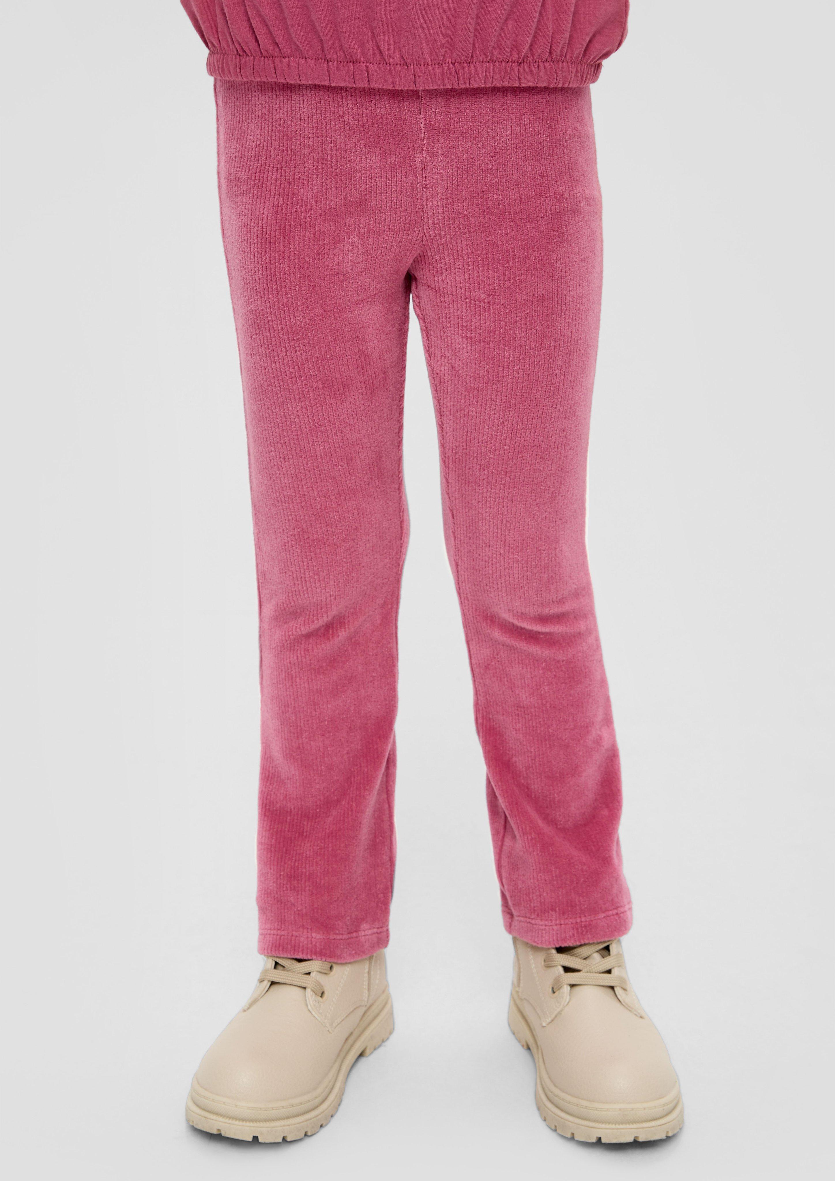 Samtleggings mit Flared Leg   2133920-4592