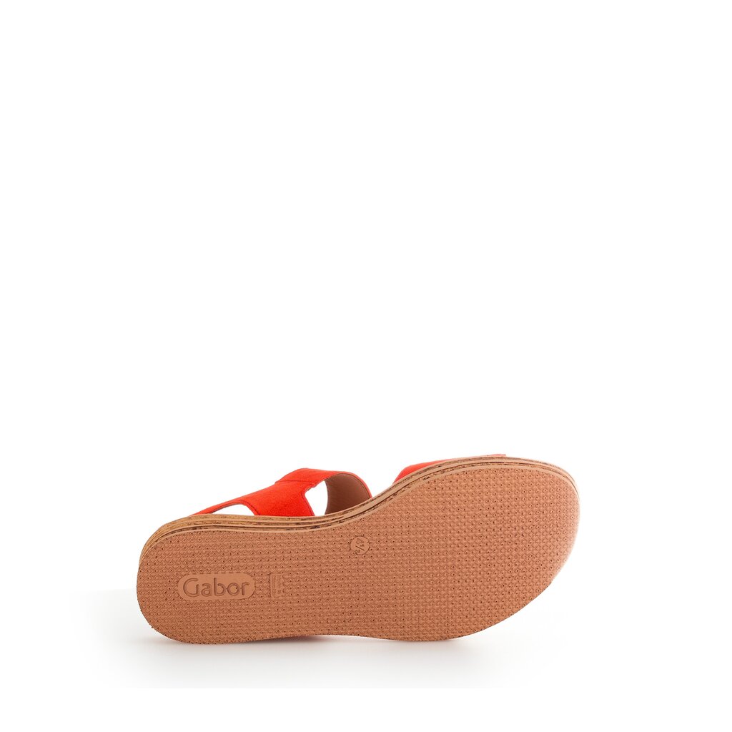 Gabor fashion Plateau Sandale orange