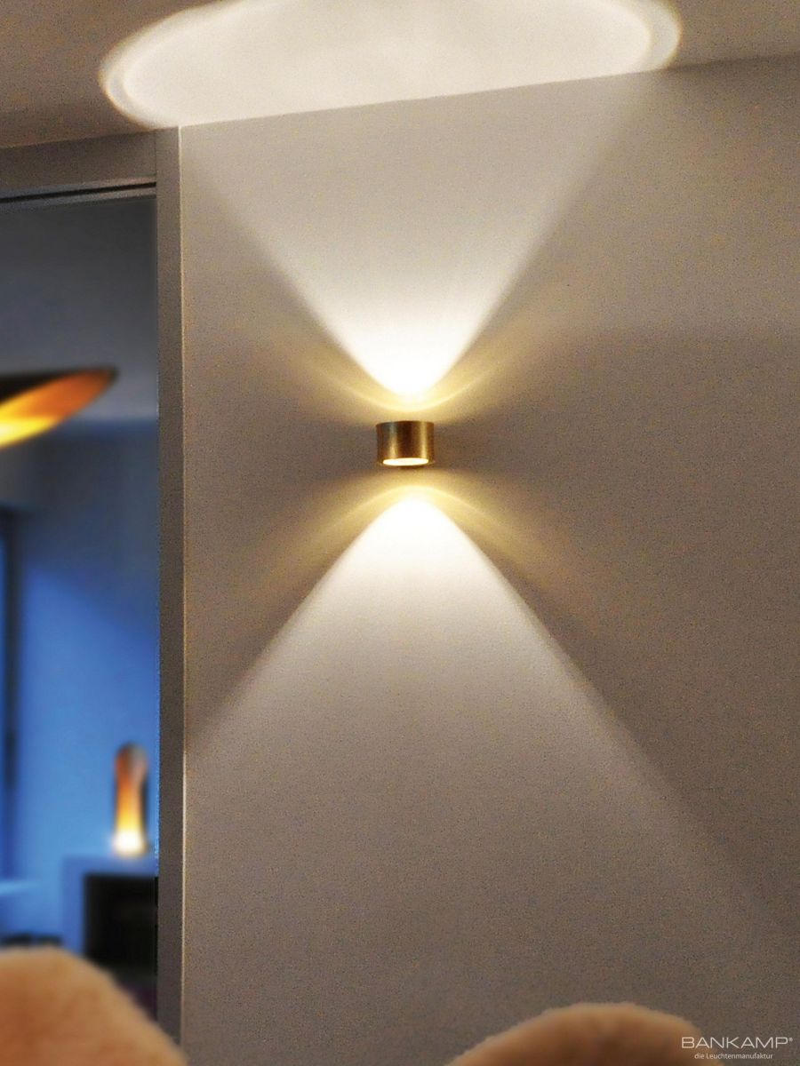 Bankamp LED Wandlampe Impulse Gold