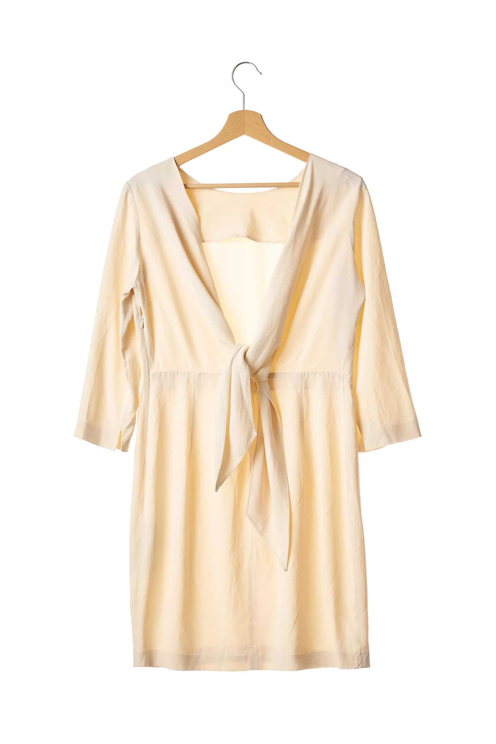 Massimo Dutti Robes Mi Longues Femme couleur beige