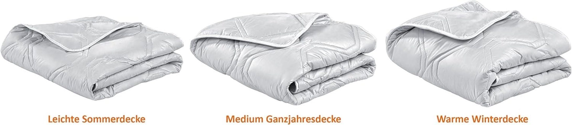 Naturhaarbettdecke, Luxus Kaschmir Steppdecke, sleepling, Füllung: 100% Kaschmir, Cashmere-Decke in verschiedenen Wärmeklassen, Made in Germany