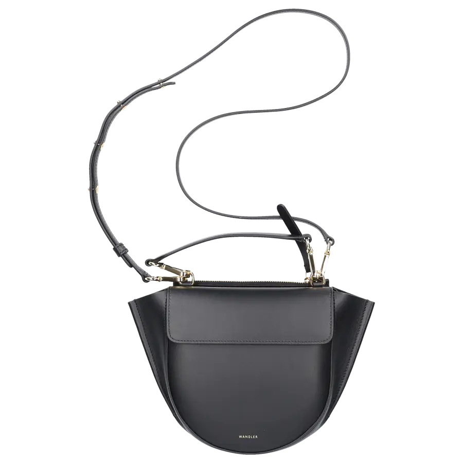 Wandler - Handtasche HORTENSIA MINI Kalbseder - schwarz