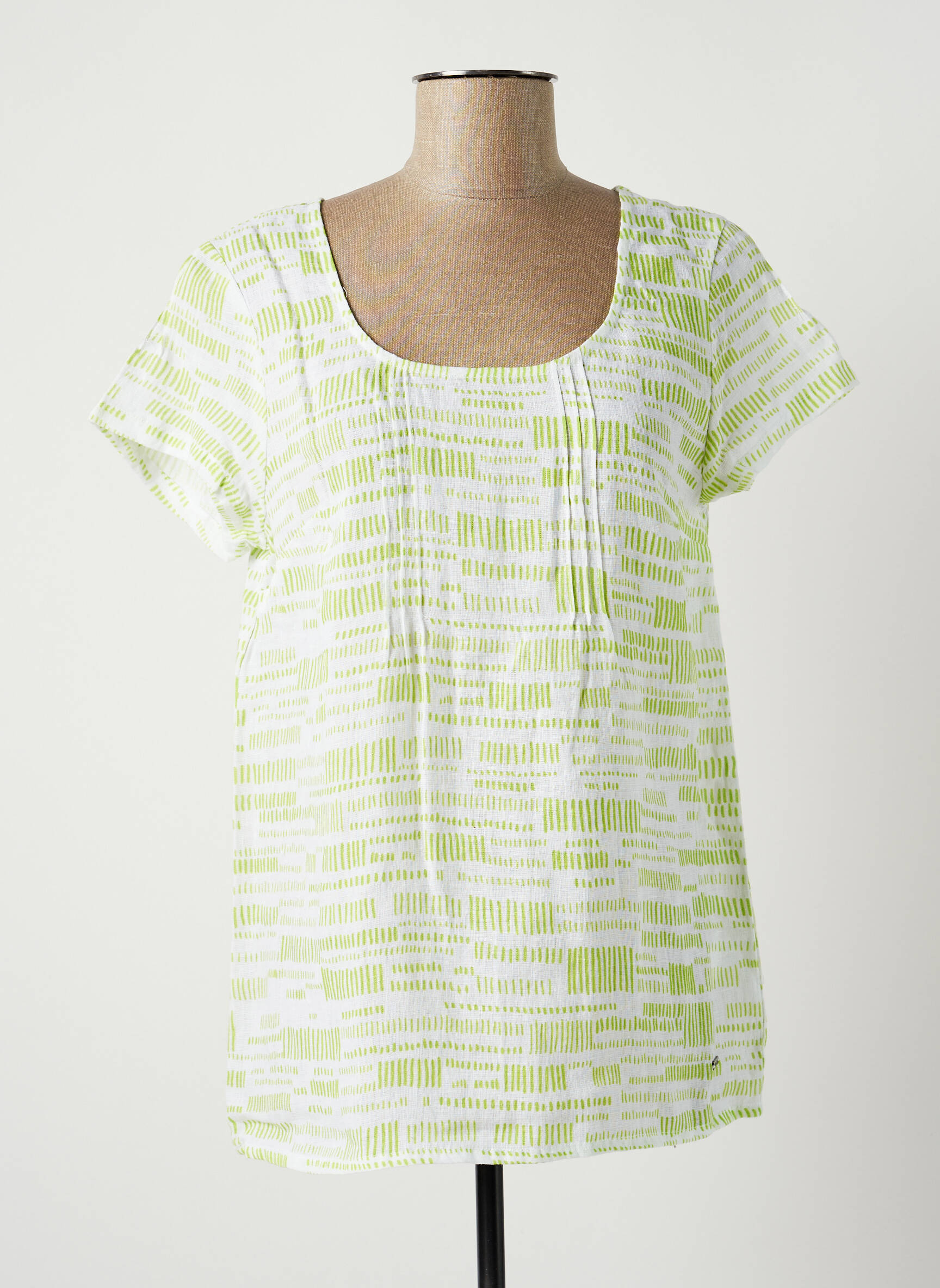 Agathe   Louise Tuniquemanchecourte Femme couleur vert