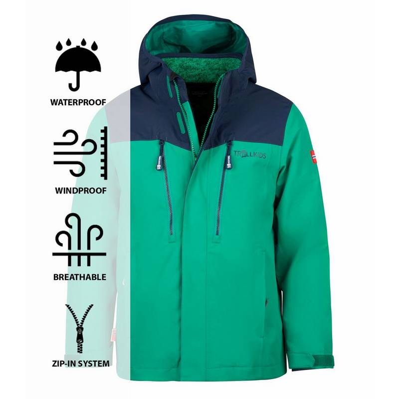 Trollkids Preikestolen Winterjacke Kinder