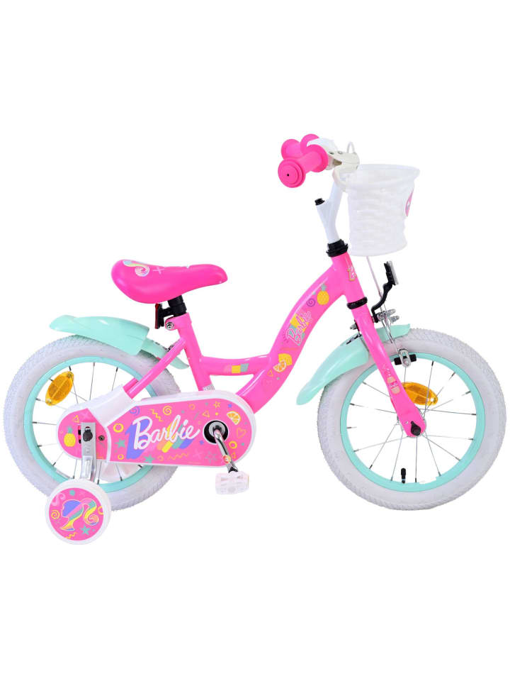 Volare Kinderfahrrad Ashley Fahrrad für Mädchen in Rosa 14 Zoll Kinderrad 3 Jahre günstig kaufen onesize