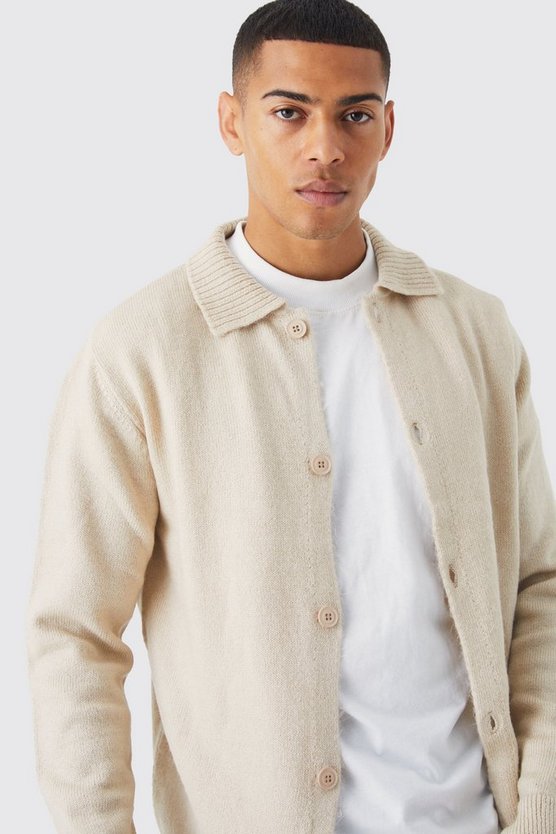 Cardigan mit Kragen