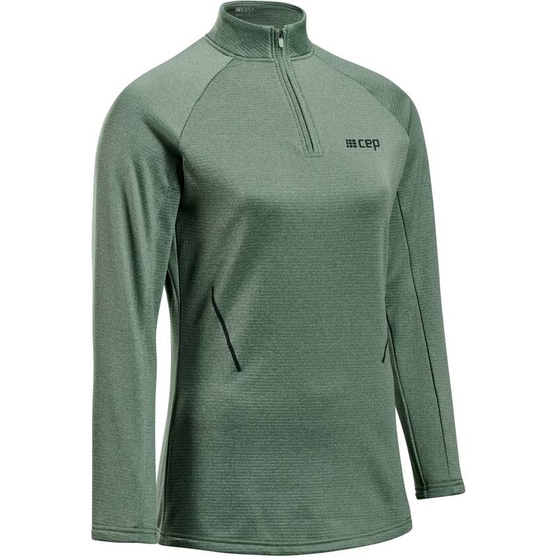 CEP Cold Weather Zip Shirt Longsleeve Laufshirt Damen