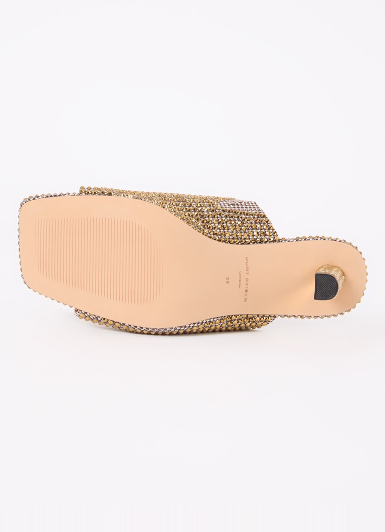 Sandali mule Mayfair di Kurt Geiger con strass