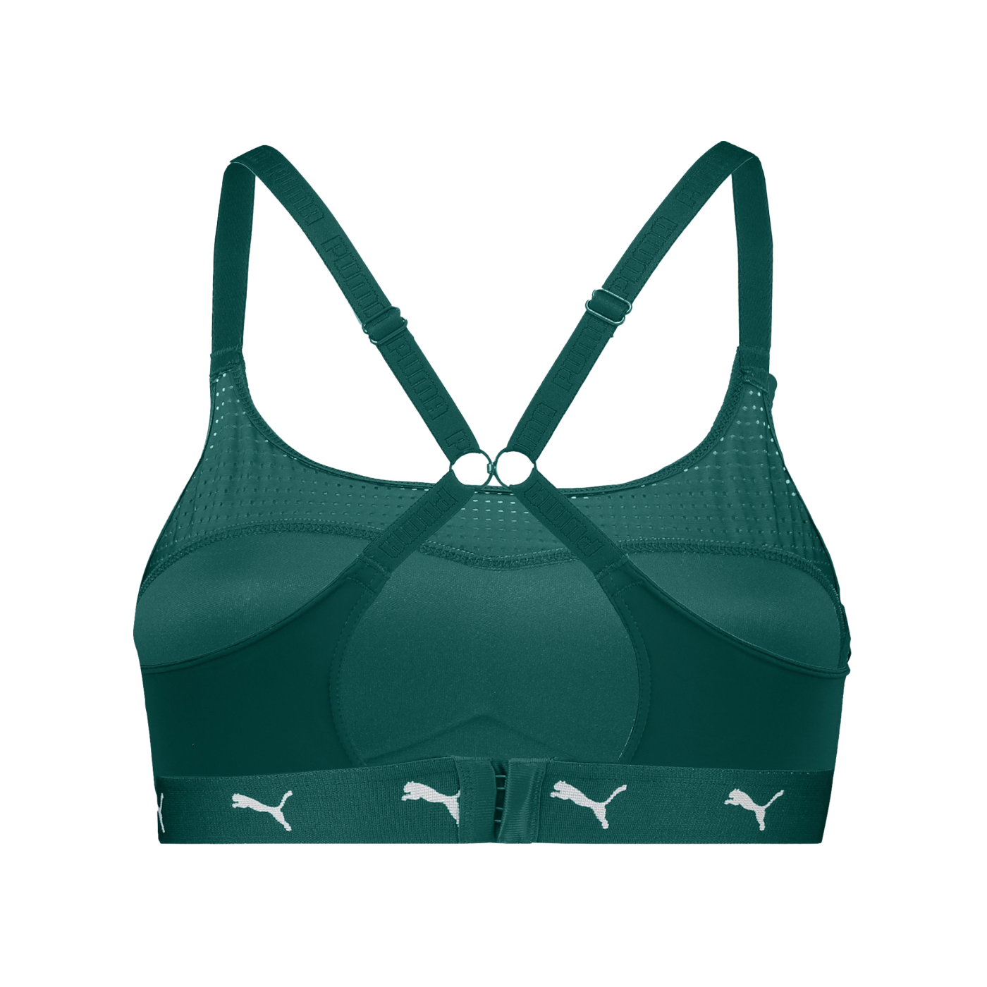 PUMA Padded Sporty Top Sport-BH Damen Grün F002