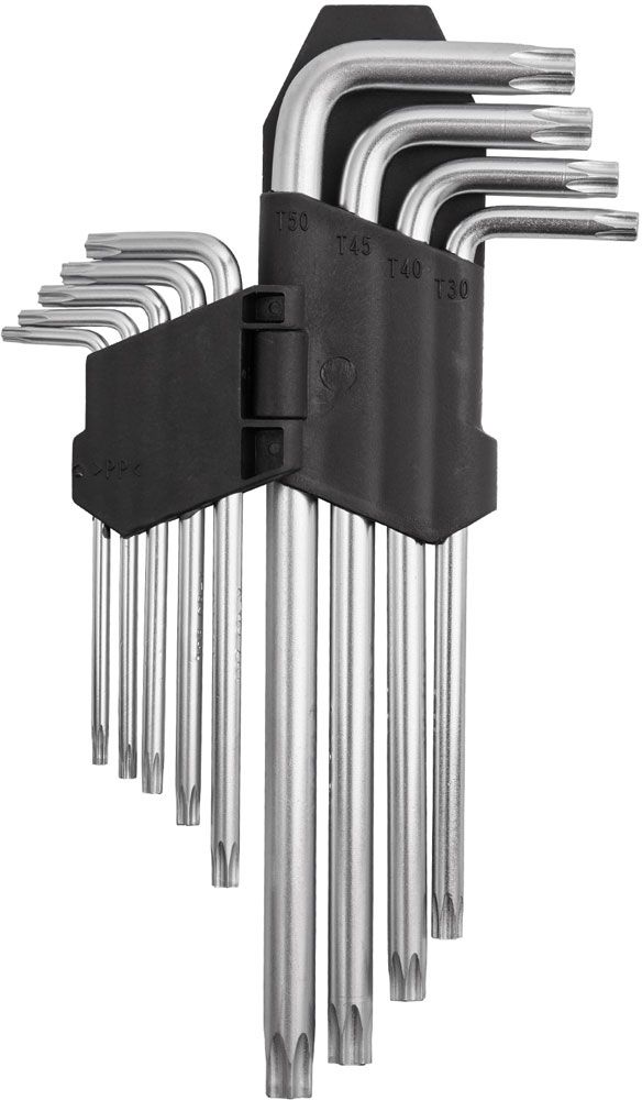 Katana Torx Winkelschlüsselsatz mit Bohrung T10 - T50 kaufen | Bike-Discount