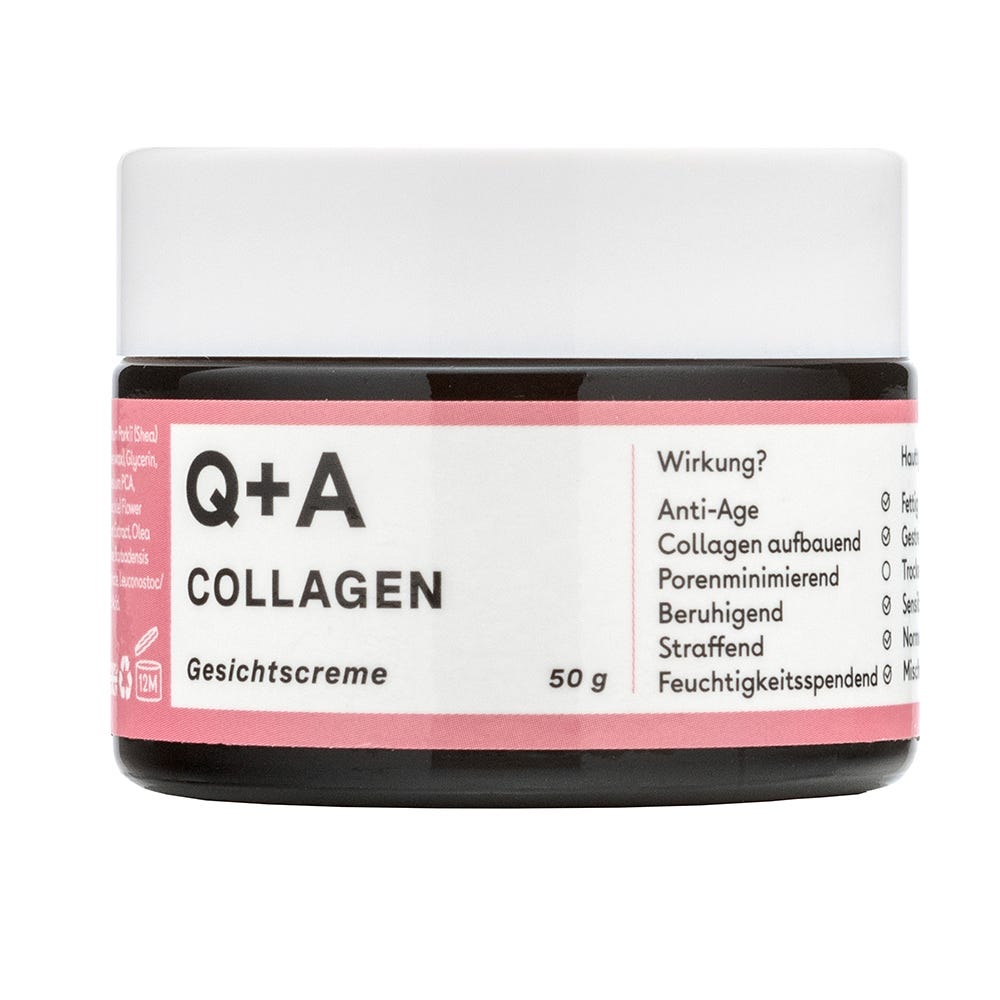 Q+A Collagen Gesichtscreme Tag & Nacht 50 g