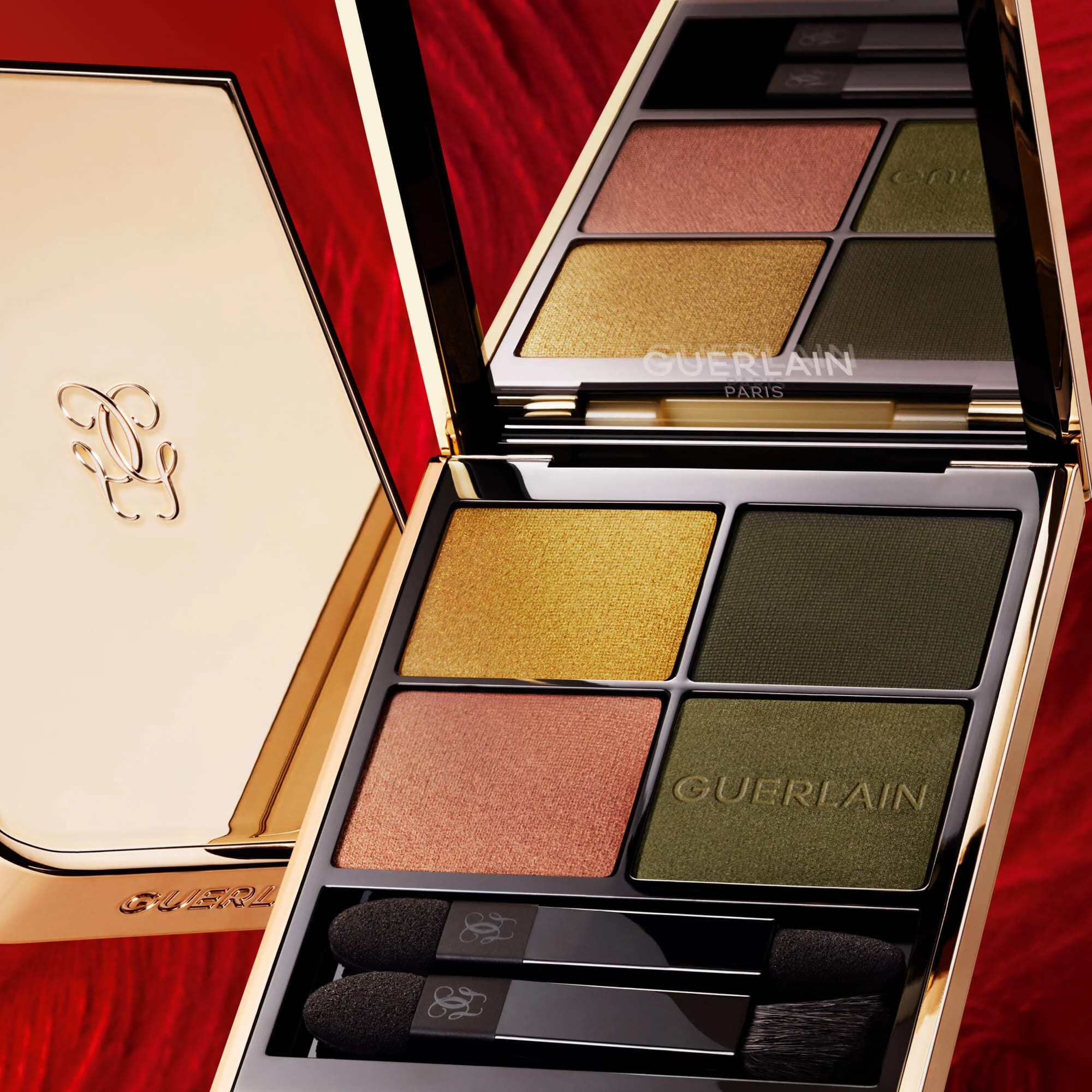 Oční stíny G Eyeshadows 4 barvy - kompaktní oční stíny, oční paleta