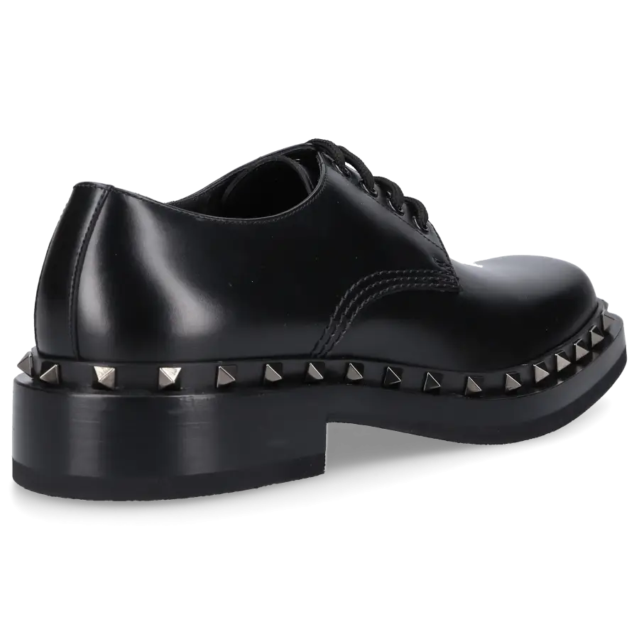 Valentino Garavani - Businessschuhe Derby ROCKSTUD M-WAY Kalbsleder - schwarz