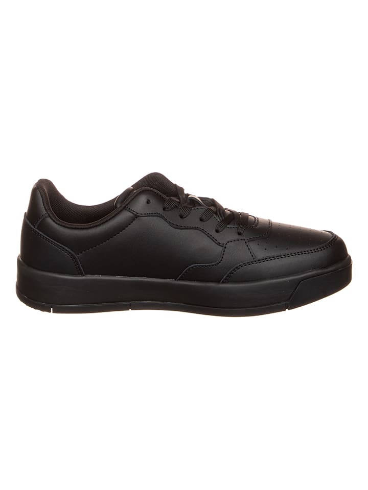 Tommy Hilfiger Shoes Leder-Sneakers in Schwarz günstig kaufen 40