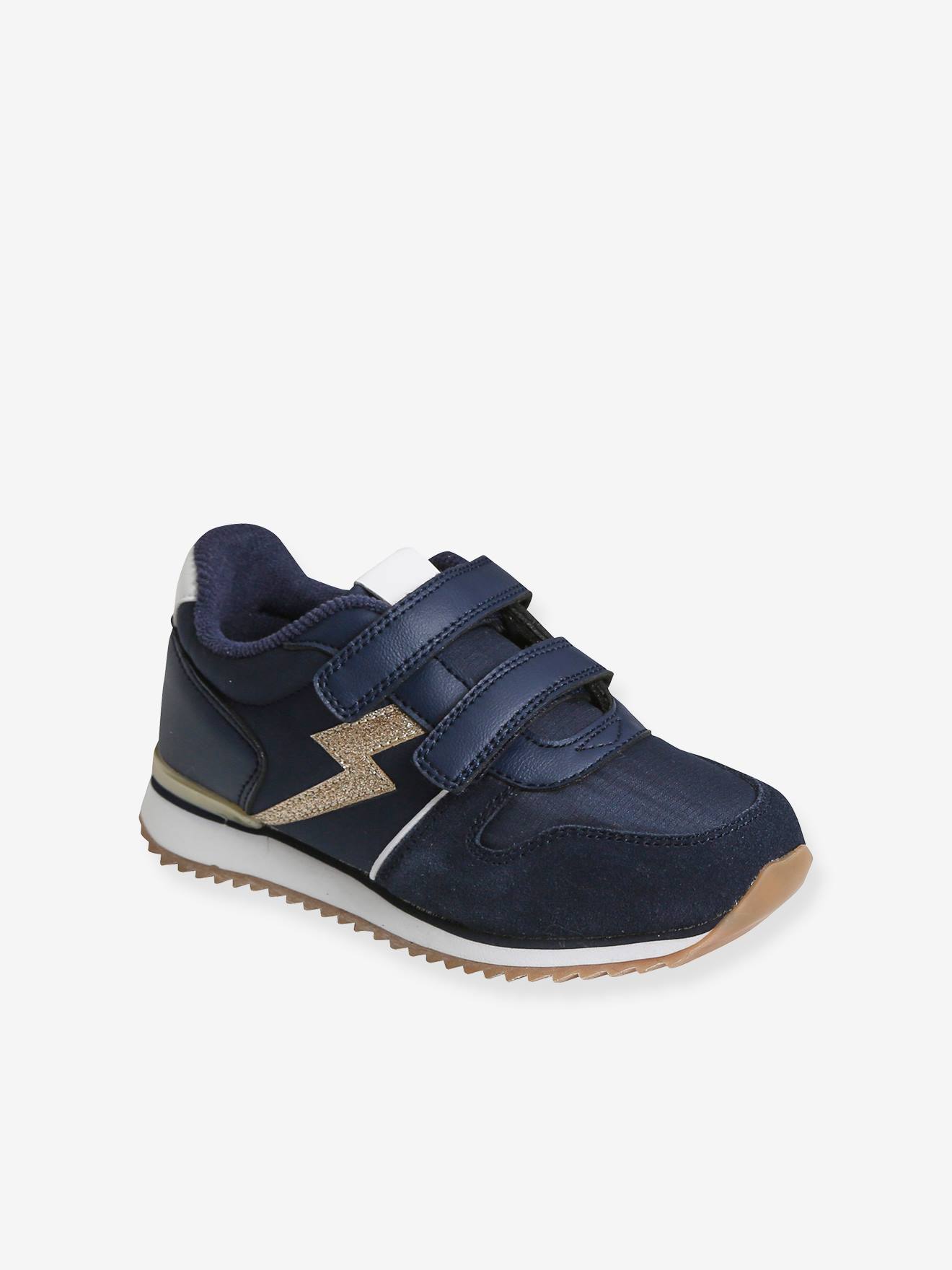 Vertbaudet Mädchen Klett-Sneakers - marine