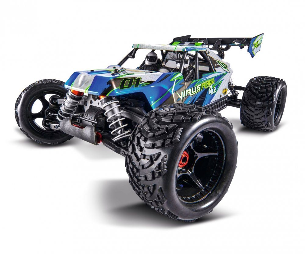CARSON RC-Buggy Carson 1:8 Elektro Buggy Virus Race 4.2 4S Brushless 100% RTR