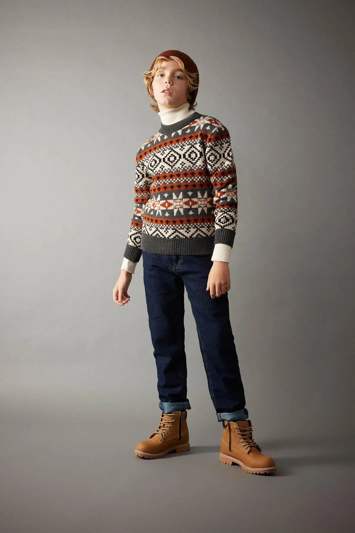 DeFacto  Slim Fit Jeans für Jungen - Schulhose A7742a823au