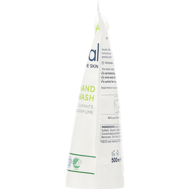 Neutral Håndsåpe 500 ml parfymefri refill Neutral