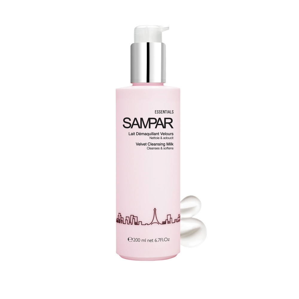 Sampar Lait Démaquillant Velours Nettoyant visage