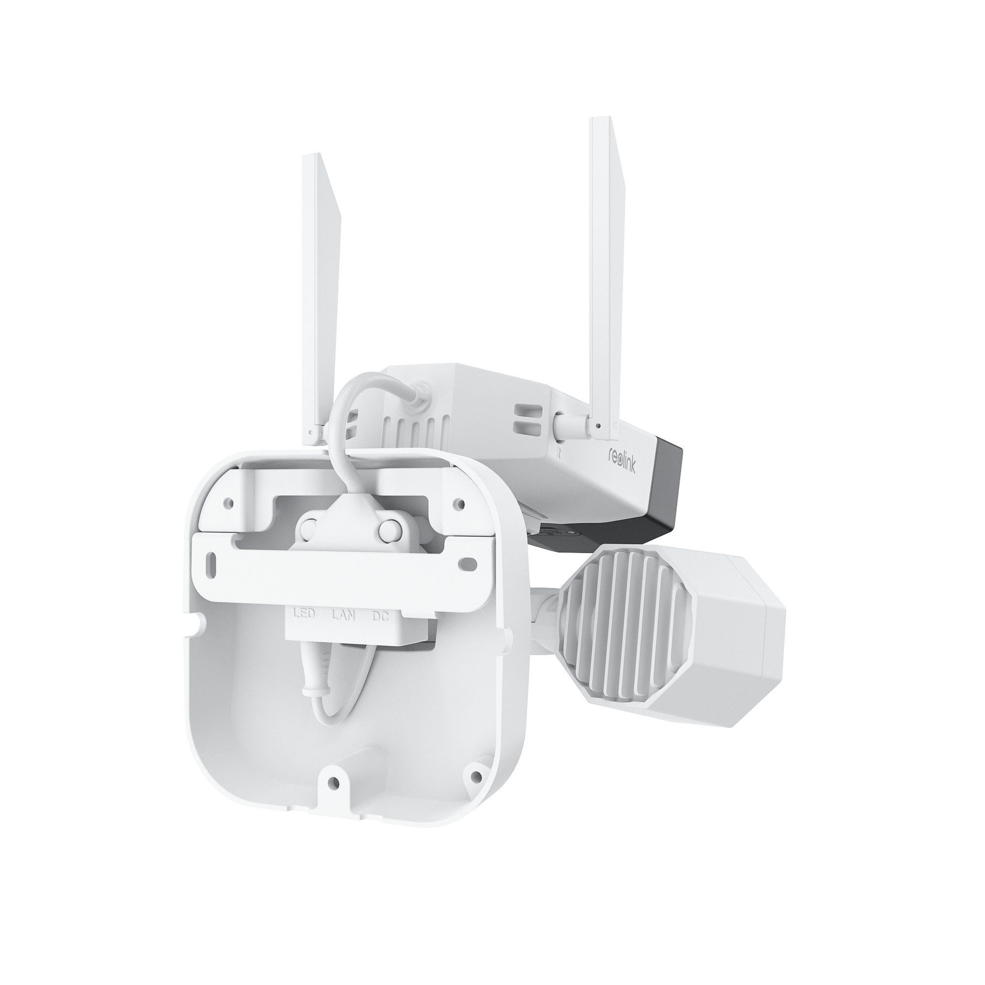 Reolink 8MP UHD Duo-Serie Floodlight WLAN Überwachungskamera (Außenbereich, Dual-Objektiv, 180° Panorama-Weitwinkel, 5 GHz/2,4 GHz)
