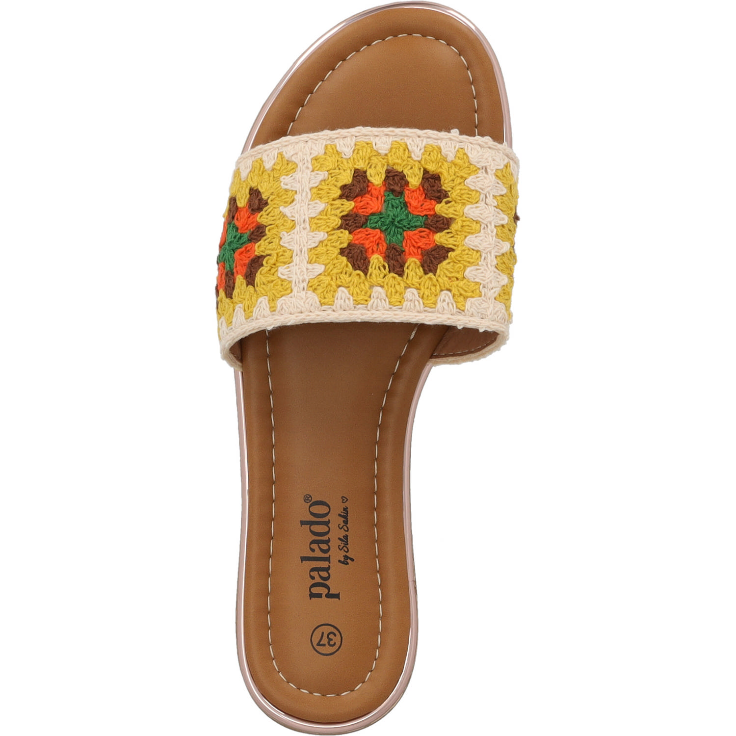 Palado Xami by Sila Sahin, Pantoletten, Damen, Gelb